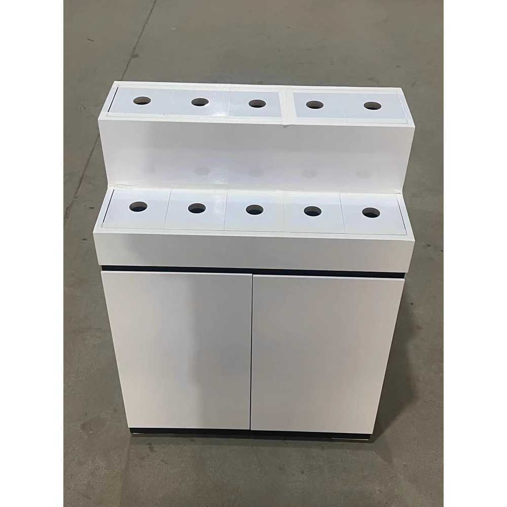 수전 진열대 수도꼭지 디스플레이 판매대 업소용 선반 2단 60x32x80cm 이미지 6