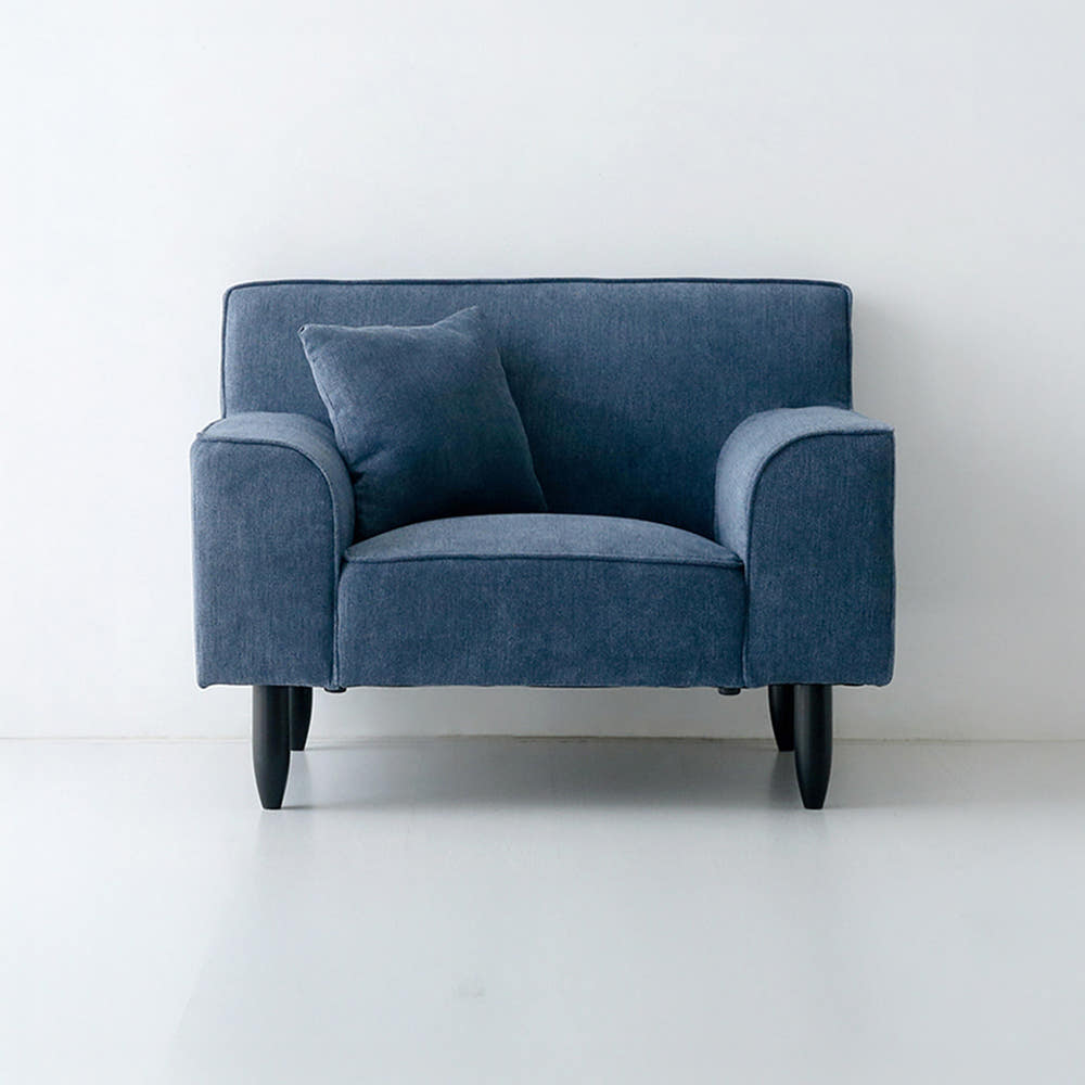 티볼리 소파 1인 1645 패브릭 다크그레이 2047.0605, 1인용