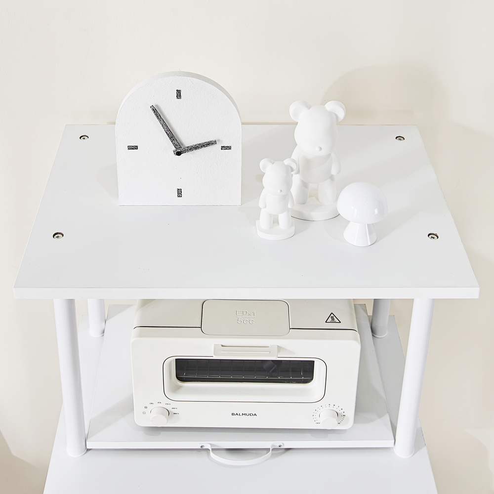 미넬로 렌지대수납장 밥솥선반 밥솥레일 전자렌지 다이 거치대