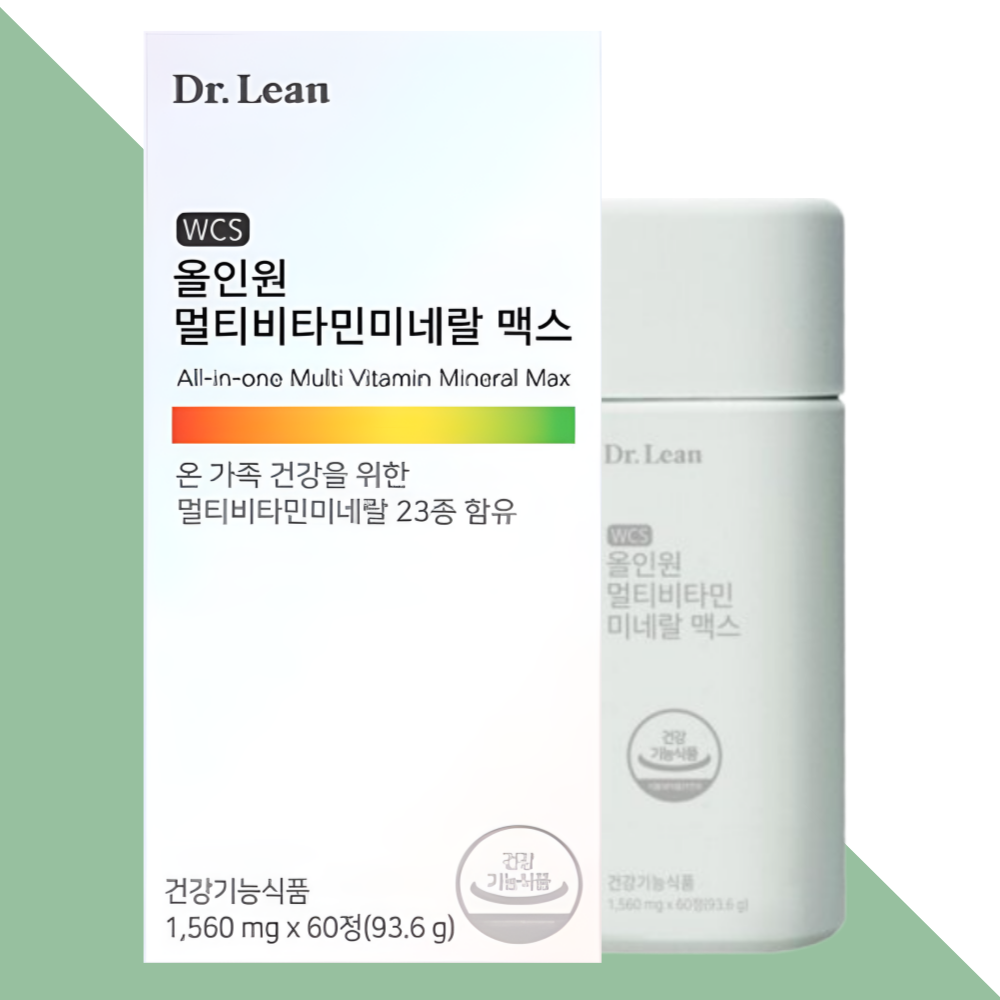 닥터린 멀티비타민 앤 미네랄 맥스 올인원 종합비타민 60정X1개 - 상세 이미지 5
