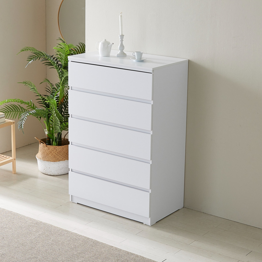 츄 5단서랍장800 광폭5단서랍장 와이드 속깊은 시스템 아일랜드 - 상세 이미지 5