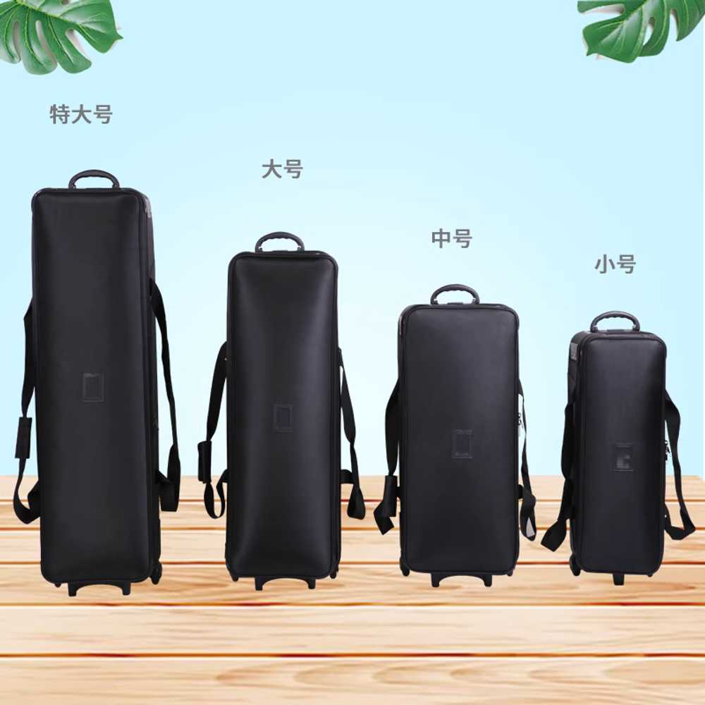 조명 가방 롤링백 사진 촬영 장비 운반 스탠드 트롤리 중형 - 상세 이미지 3