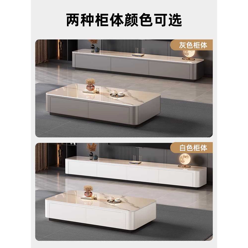 세라믹 거실테이블 사각 포셀린 소파 좌식 탁자 낮은 120cm - 상세 이미지 5