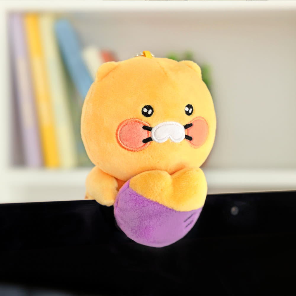 춘식이 모니터 인형 키링 가방고리 열쇠고리 춘식이 고구마 - 상품 이미지