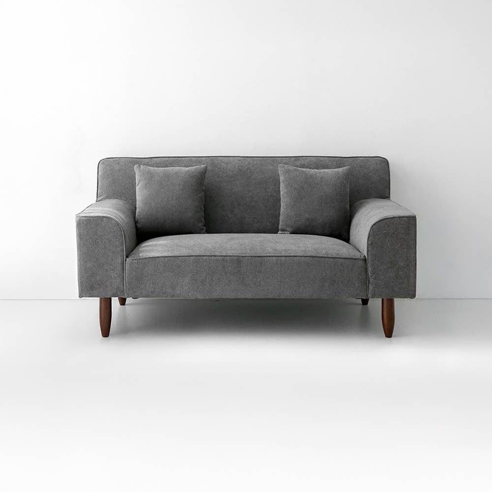 티볼리 패브릭 소파 2인 1645 스툴미포함, 다크그레이 9626.6029, 2인용