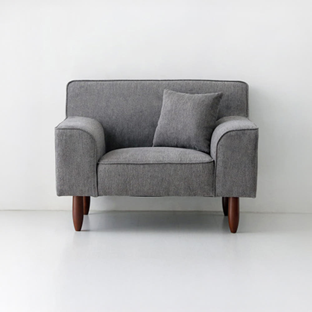 티볼리 소파 1인 1645 패브릭 다크그레이 2047.0605, 1인용