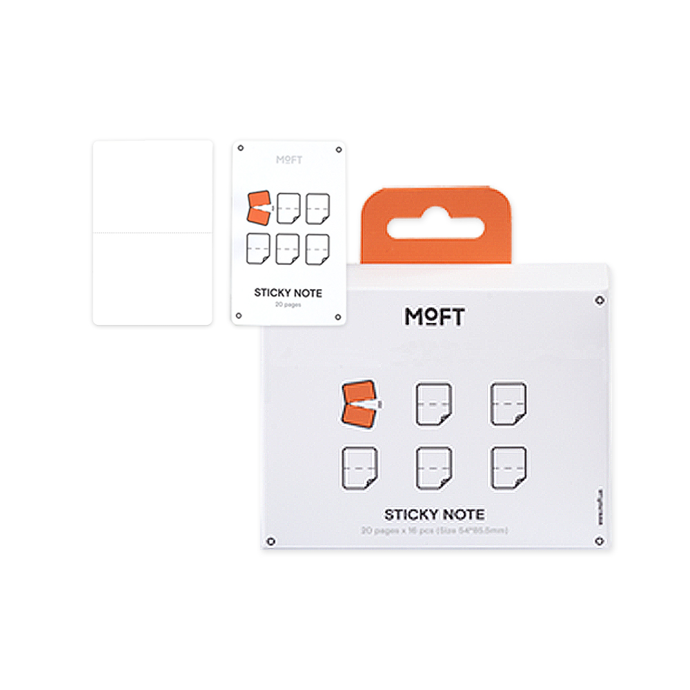MOFT 노트 패드 리필 팩 스냅 노트 시리즈 전용 메모지 - 메인 이미지