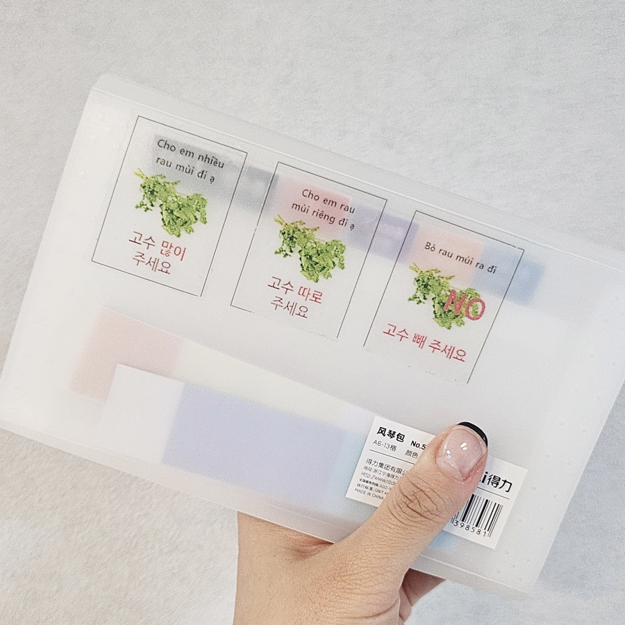 동남아시아 가족 배낭여행 베트남 동지갑 만들기 키트 월렛 총무 가방 영수증 트래블 지폐 이미지 8