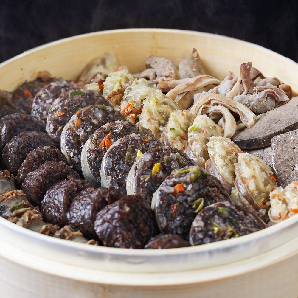 찰순대 고기 야채 순대 막창 암뽕 내장모둠