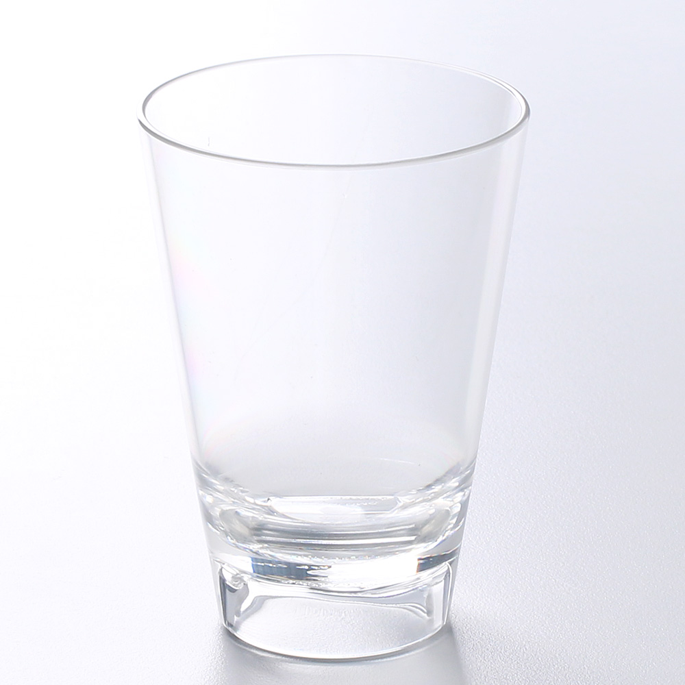 PC 다회용 플라스틱 물컵 업소용 음료수컵 맥주잔 300ml, 1개, 원형 투명 - 상세 이미지 2