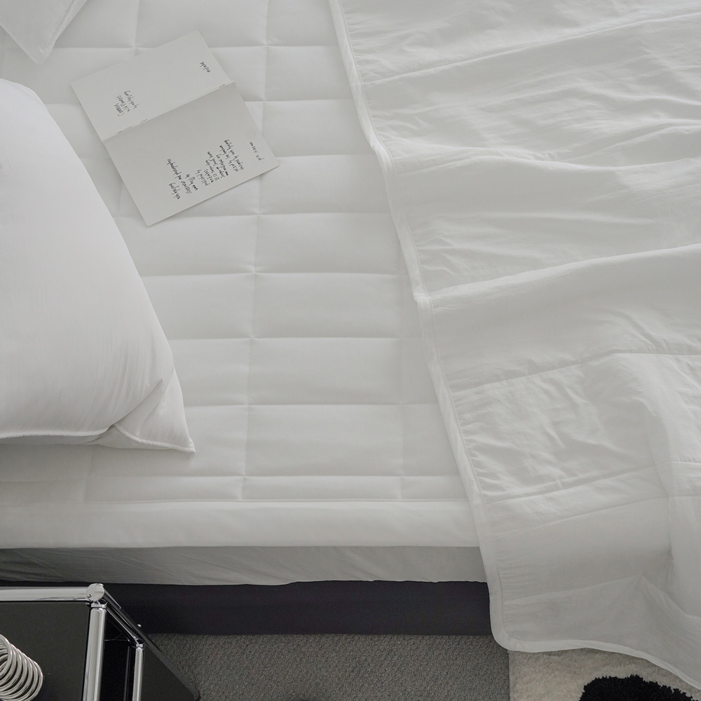 누비지오 듀라론 냉감 고정밴드 여름침대패드 SS