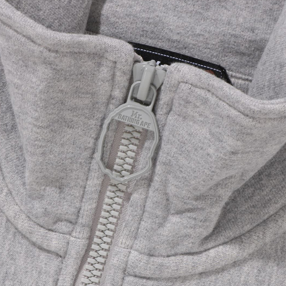 베이프 긴팔티 HALF ZIP PULL OVER SWEAT SHIRT #1 7L30-113-303 - 상세 이미지 4