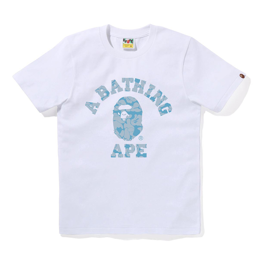 베이프 우먼즈 반팔티 SOLID CAMO COLLEGE TEE 1L30-210-032 - 상세 이미지 3