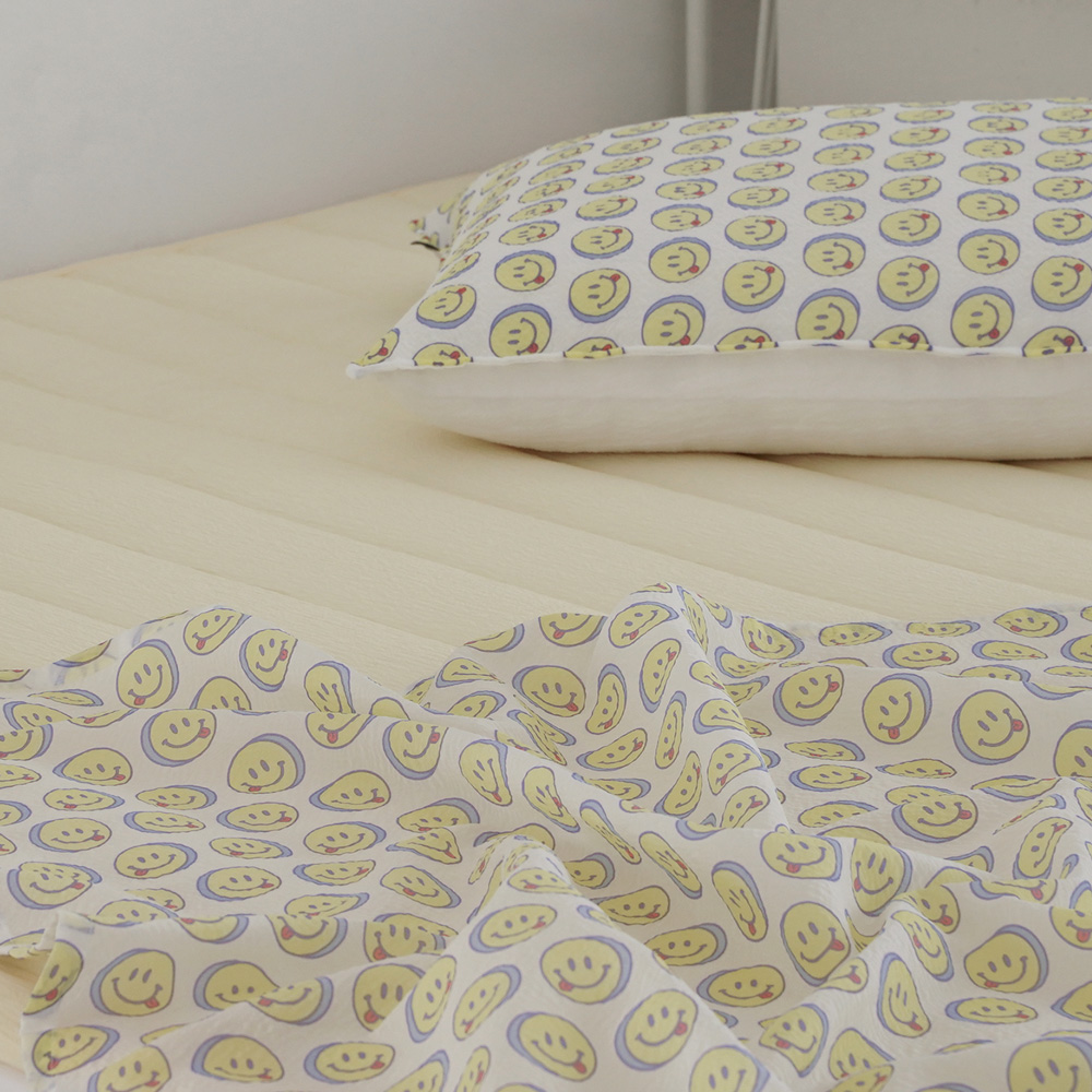 누비지오 홀리데이 프린트 시어서커 여름 홑이불 차렵이불 SS