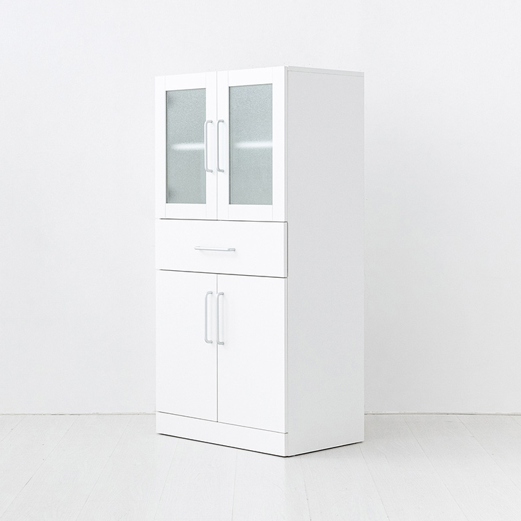 글라트 낮은5문 수납장 600x377x1205mm, 3단, 라이트브라운 6254.1116 - 상세 이미지 4