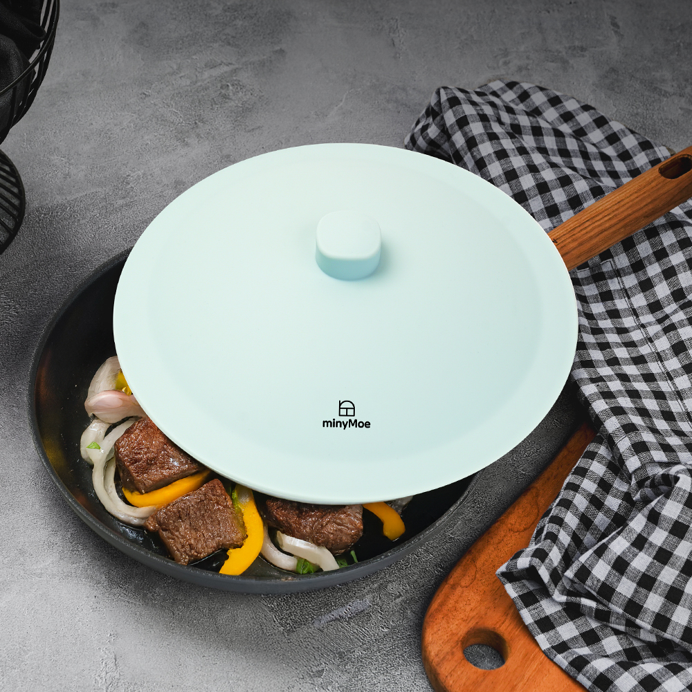 마이니모 다용도 실리콘 덮개 29cm 음식 보관 후라이팬 뚜껑 - 상품 이미지