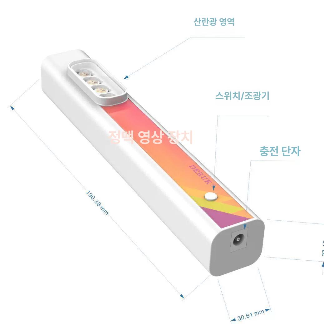 혈관찾는기계 정맥 스캐너 UV 탐지기 채혈 핏줄 라이트 적외선 휴대용 정맥 탐지기 - 상세 이미지 2