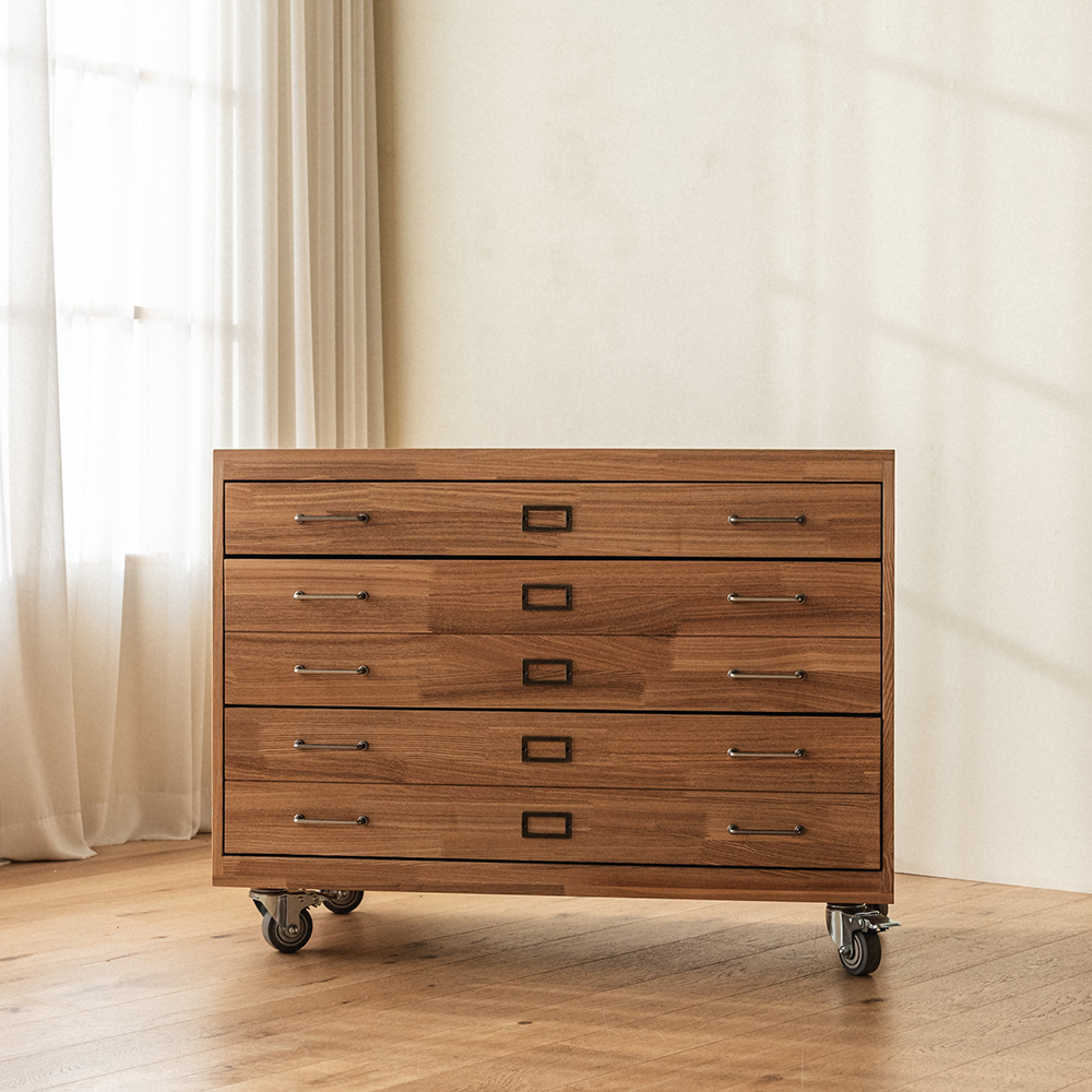 번드 비스트로 데일리 3단 수납 서랍장 지류함 1000