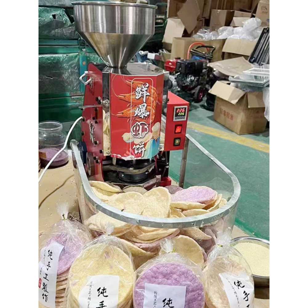접시 뻥튀기 기계 시장 노점 쌀과자 전자동 제조 기계 단일상품 - 상세 이미지 3