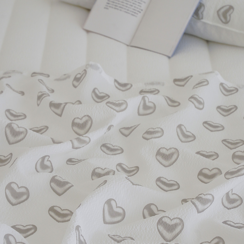 누비지오 홀리데이 프린트 시어서커 여름 홑이불 차렵이불 SS