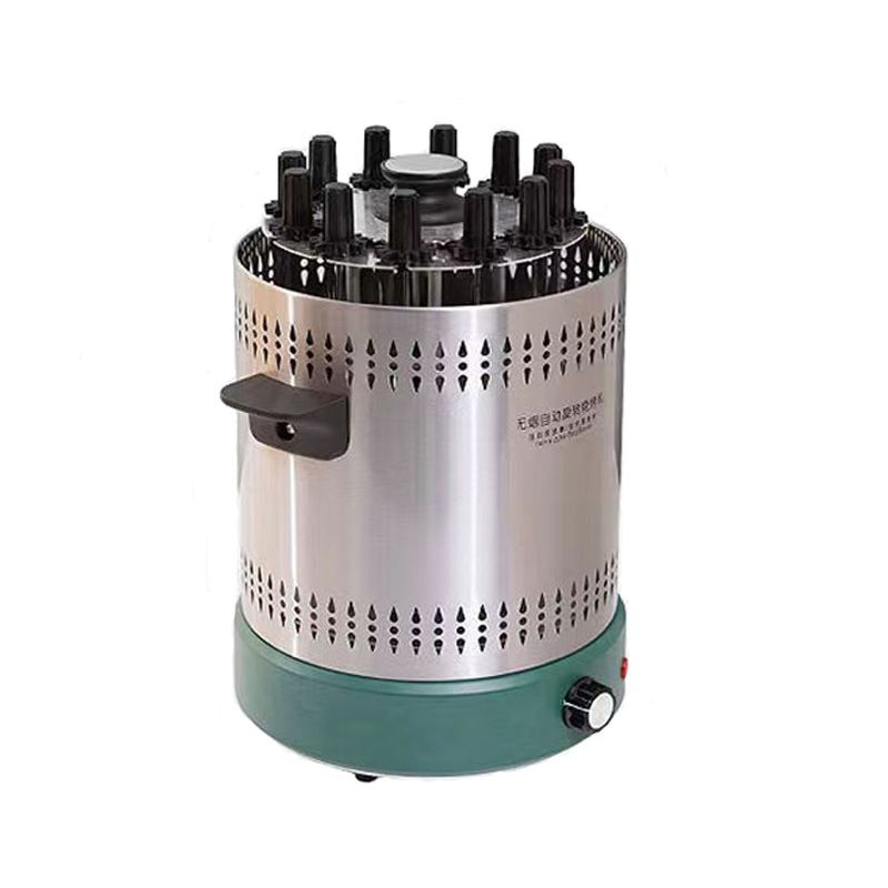 꼬치 전기그릴 양꼬치 슈하스코 회전식 바베큐 스토브 블랙 220V 탑