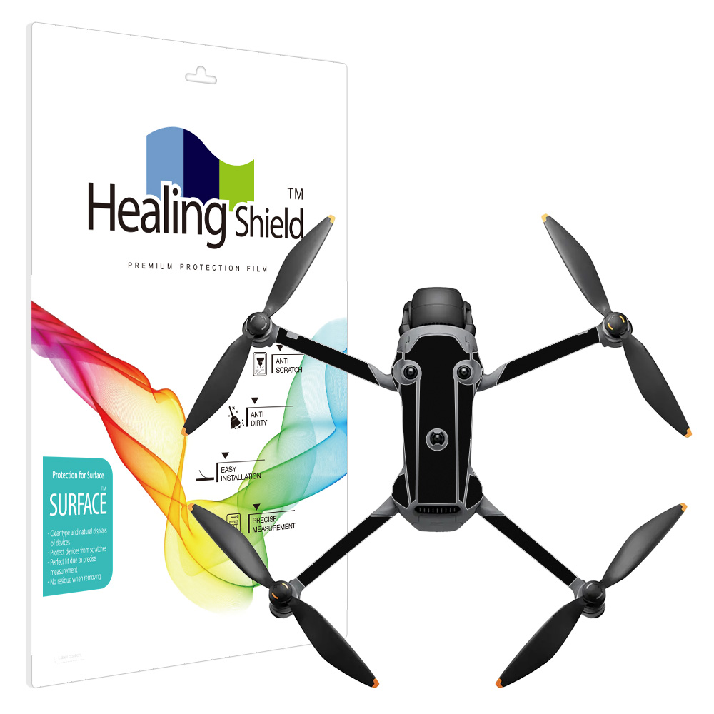 DJI 매빅4 프로 블랙 외부보호필름 세트 - 메인 이미지
