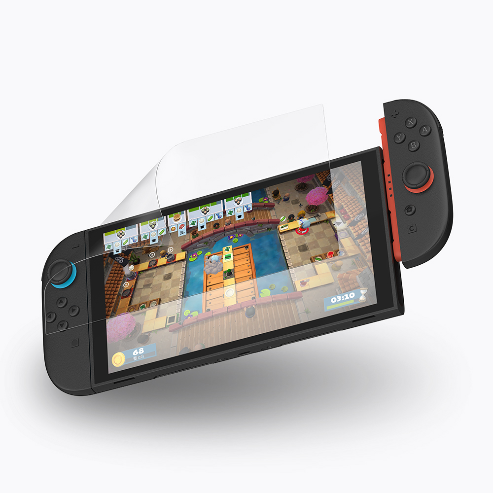 지니비 닌텐도 스위치2 리얼컬러 AR 초고화질 액정보호필름, 무반사