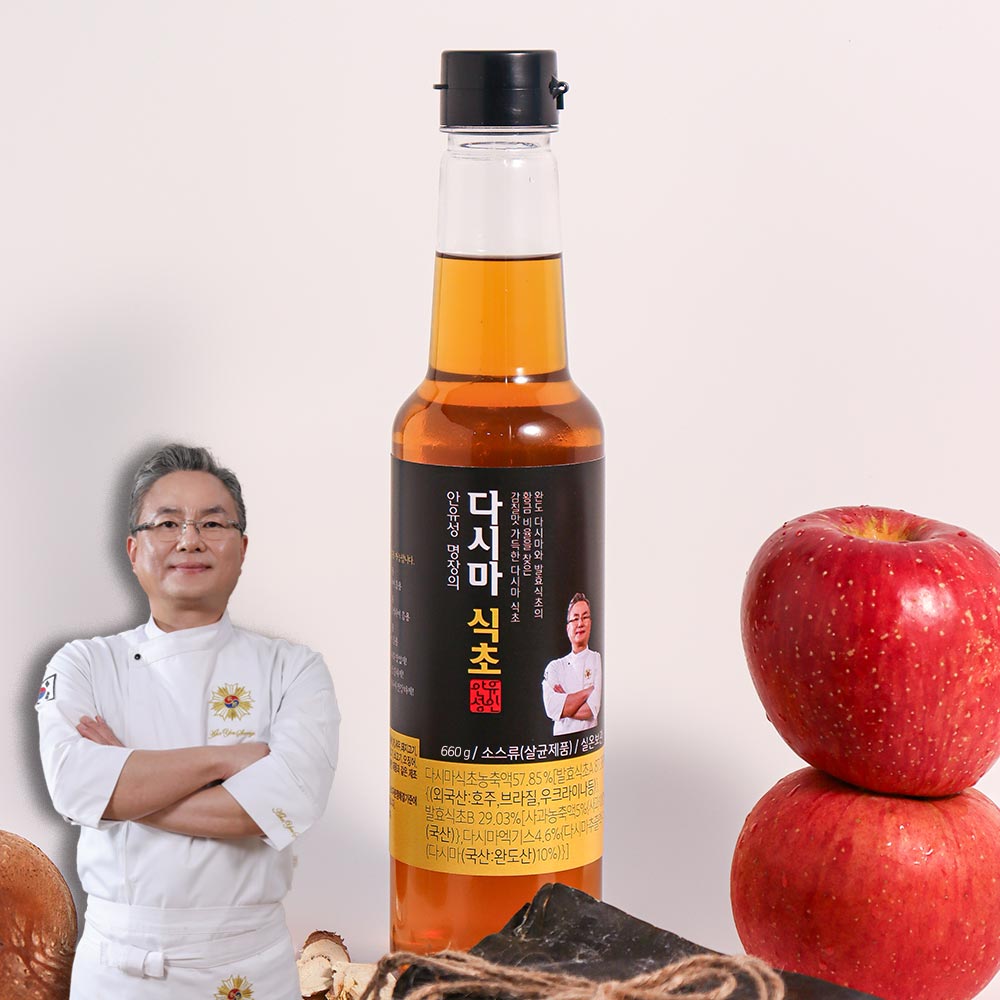 안유성 명장의 다시마 식초 660g 2병 - 상세 이미지 3