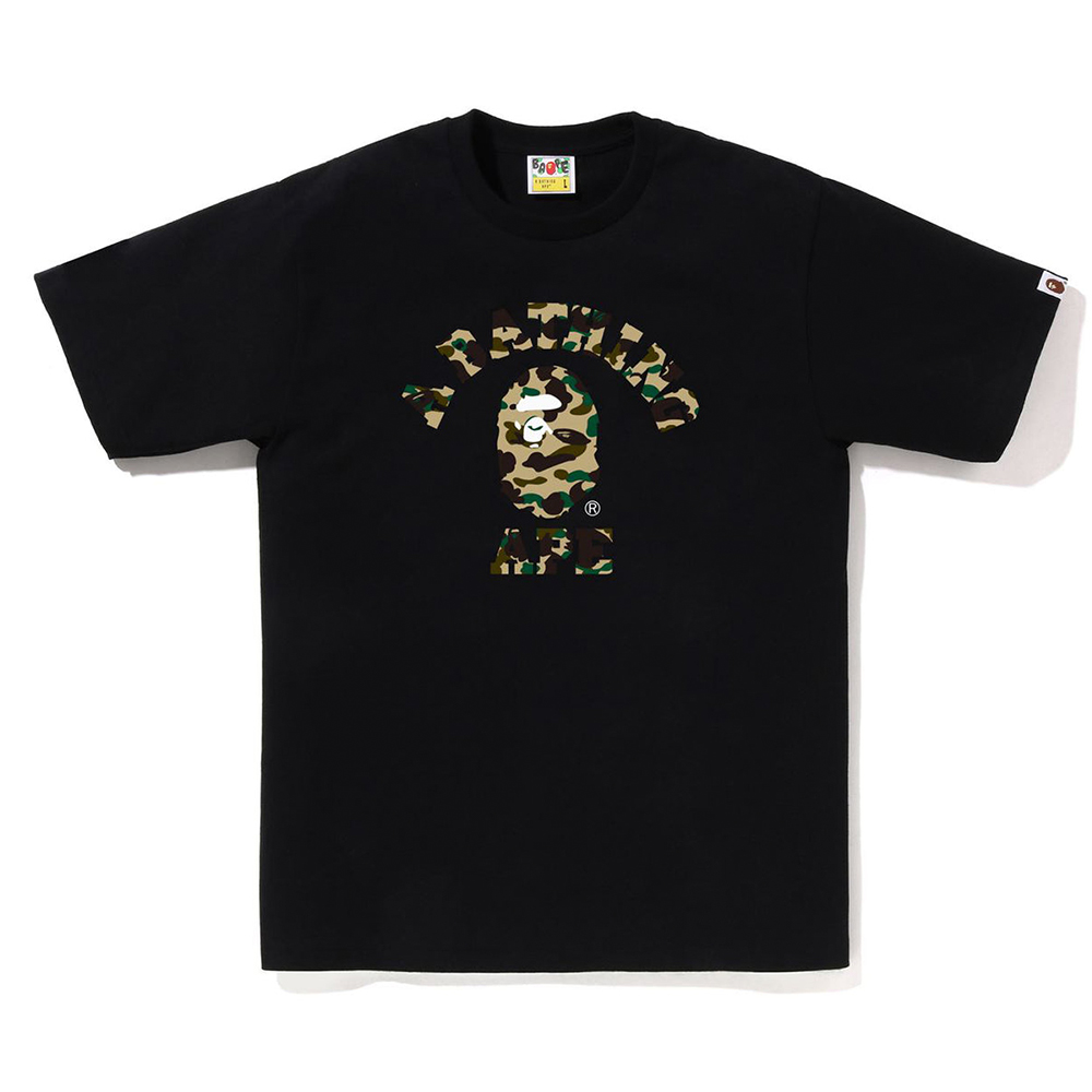 베이프 반팔티 1ST CAMO COLLEGE TEE 1L30-110-012 - 상세 이미지 3