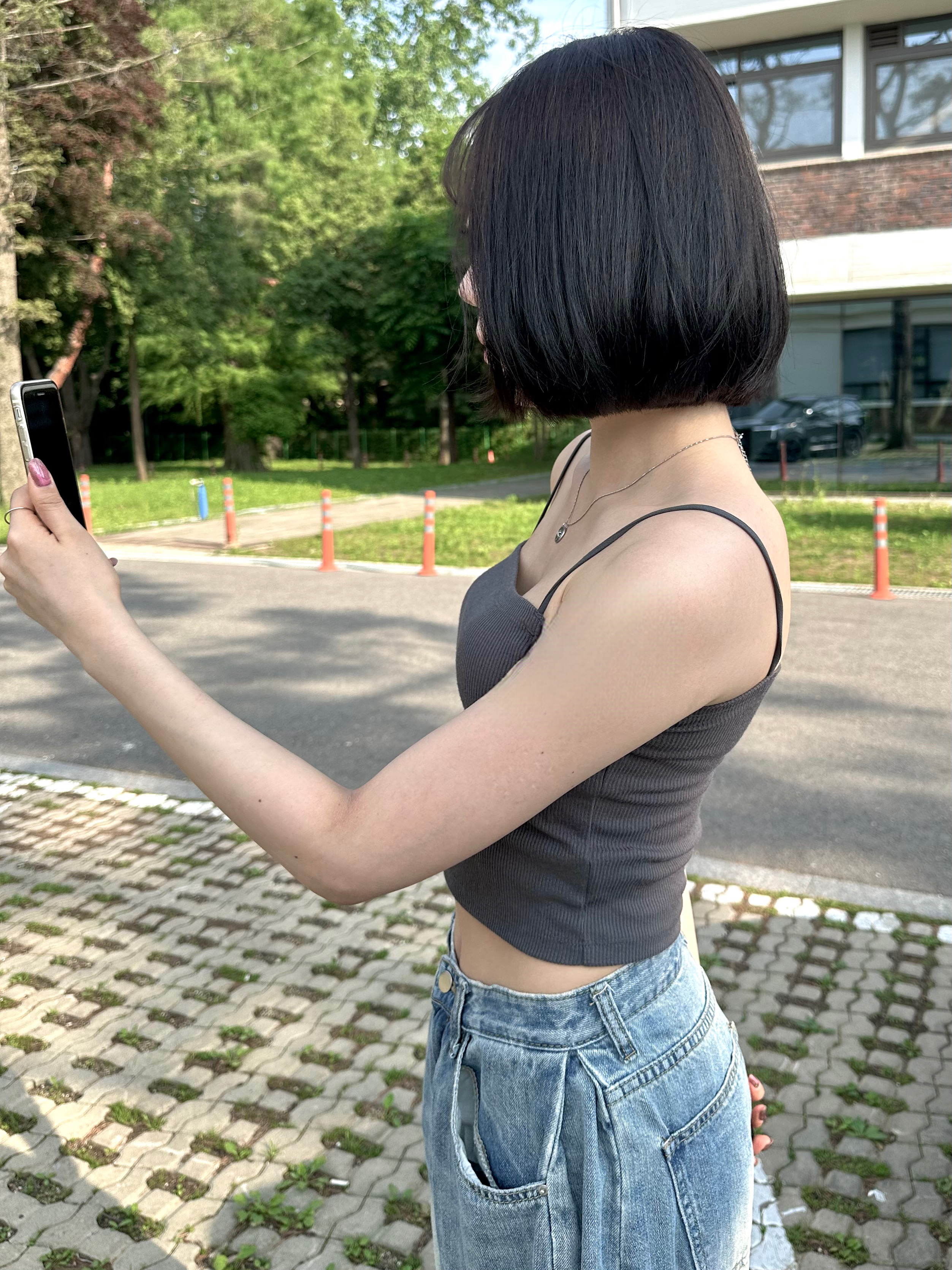 디어 버튼 써지컬 단추 목걸이 - 상세 이미지 3