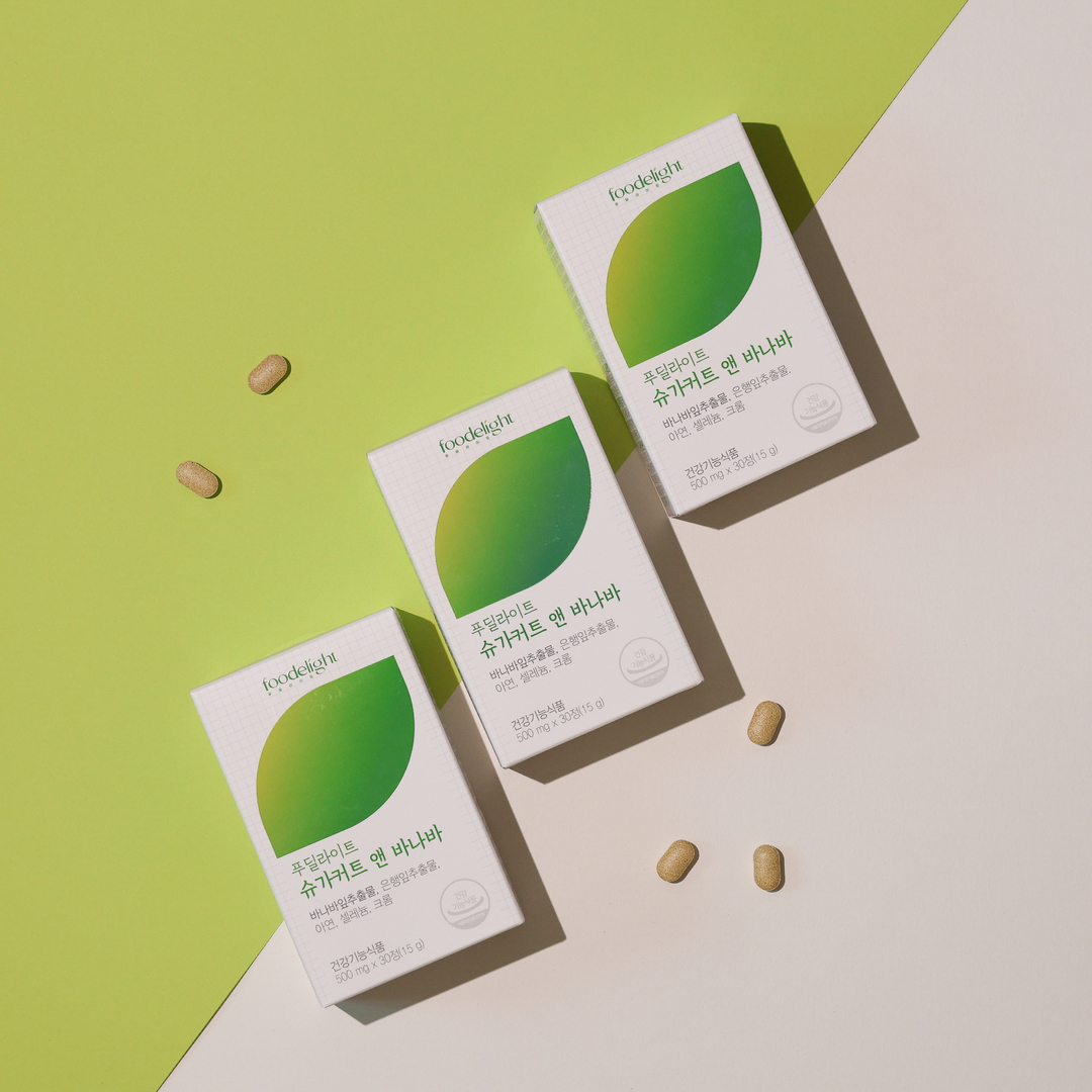 슈가커트앤 바나바잎 영양제 식후 공복 혈당 혈행 관리 코로솔산 500mgx30정(3박스) 제품 이미지