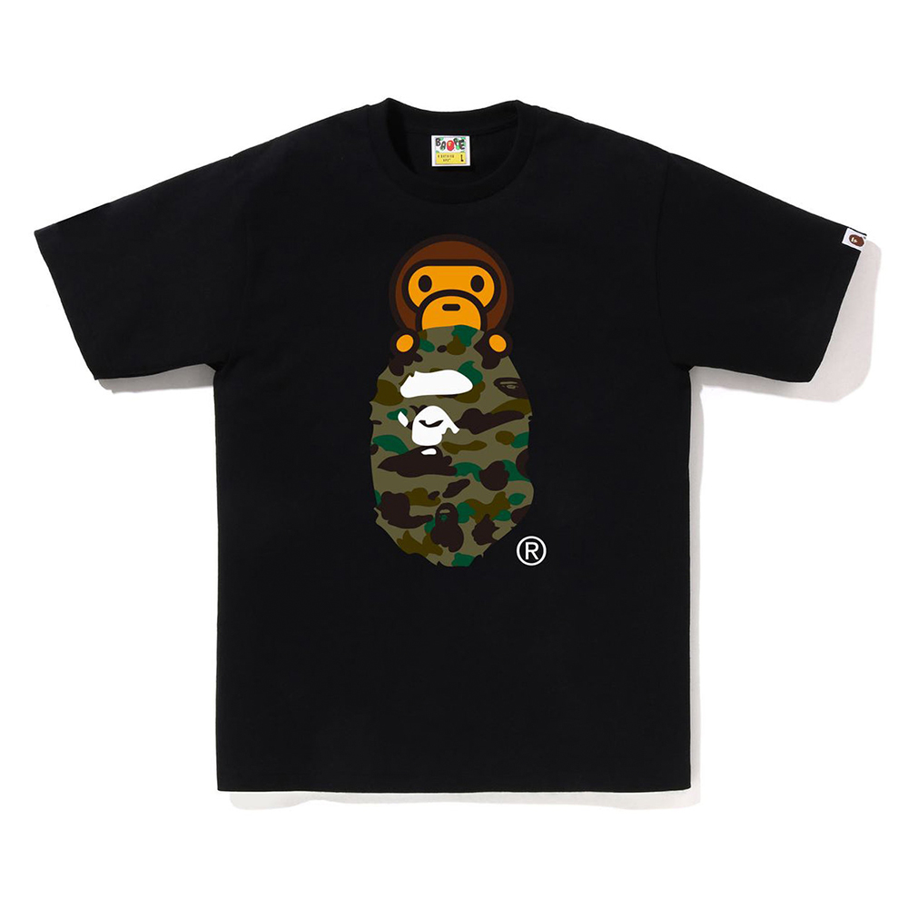 베이프 반팔티 1ST CAMO MILO ON APE HEAD TEE 2L30-110-005 - 상세 이미지 5