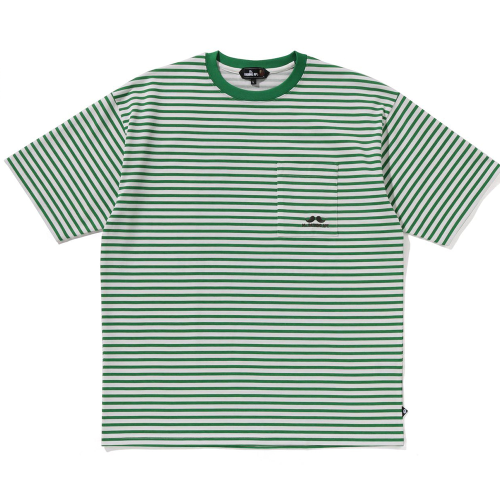 베이프 반팔티 STRIPE PRINT TEE #1 7L30-109-302 - 상세 이미지 2