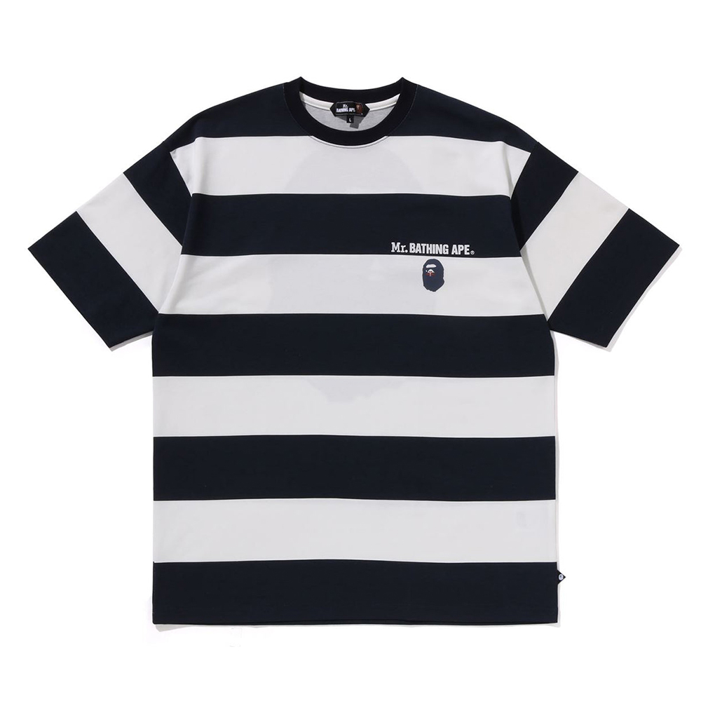 베이프 반팔티 STRIPE PRINT TEE #4 7L30-109-305 - 상세 이미지 3