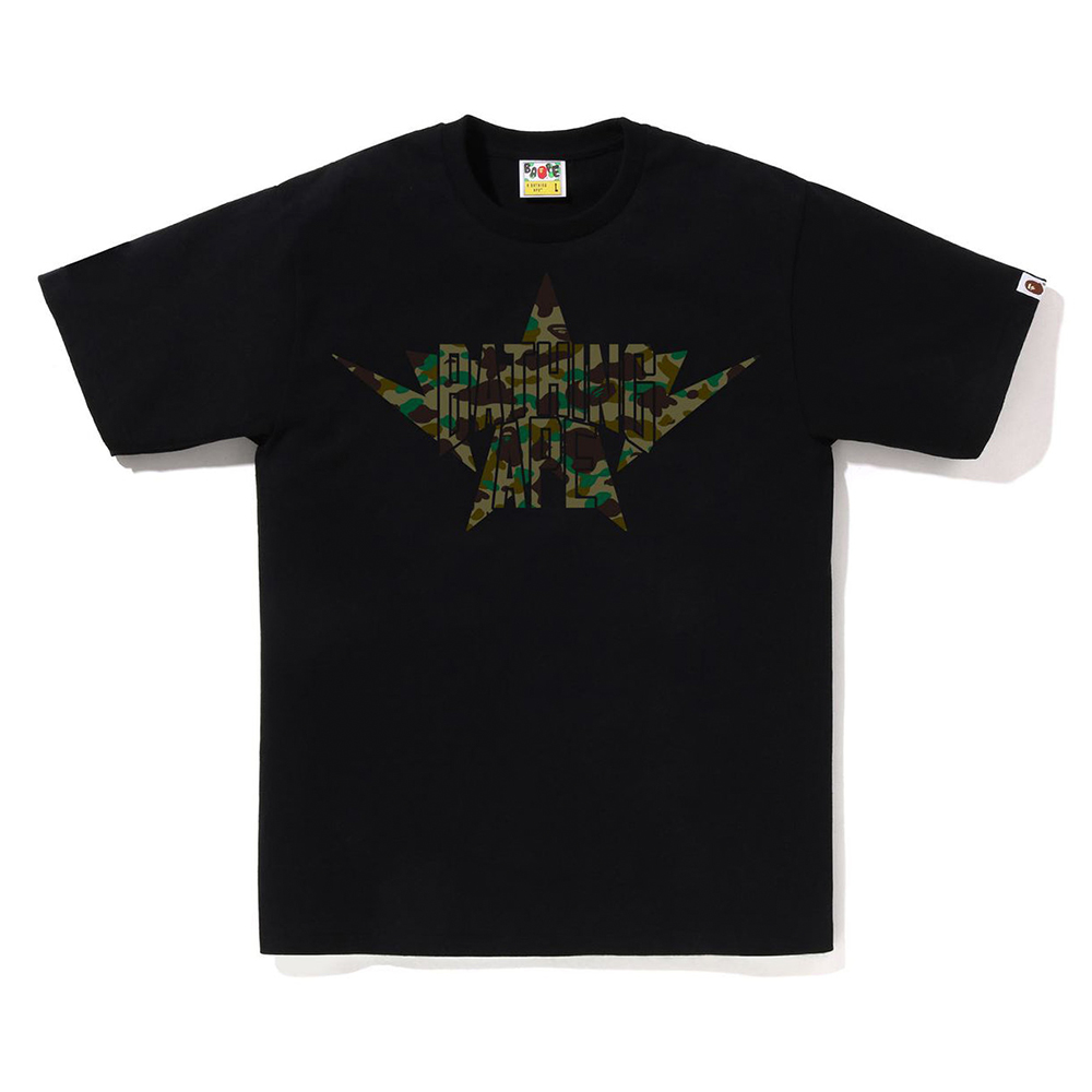 베이프 반팔티 1ST CAMO TWIN STA NYC TEE 1L30-110-013 - 상세 이미지 4