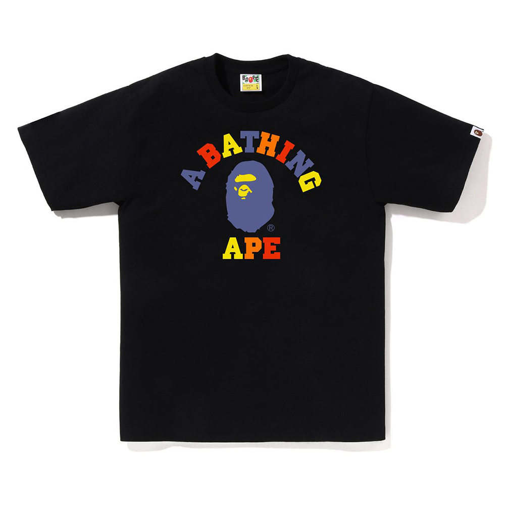 베이프 반팔티 COLORS COLLEGE TEE 1L30-110-019 - 상세 이미지 2