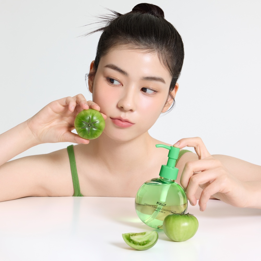 풀리 그린 토마토 클렌징 오일 250ml BHA 각질제거 피지제거 블랙헤드 저자극 딥 클렌징 이미지 4