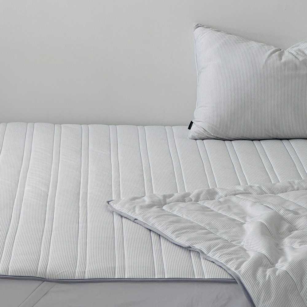 누비지오 오들오들 부스터 에어매쉬 냉감 여름침대패드 SS