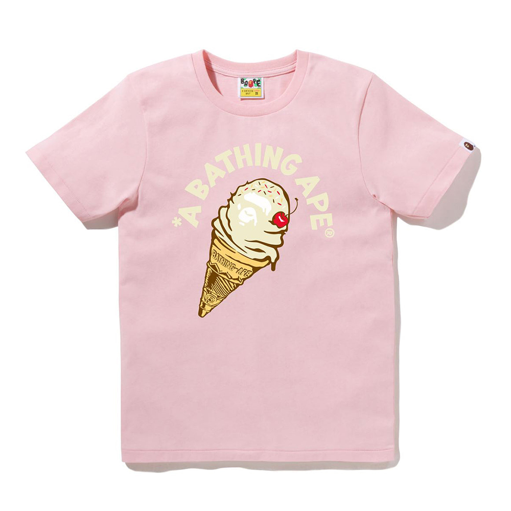 베이프 우먼즈 반팔티 ICE CREAM TEE 1L30-210-043 - 상세 이미지 5