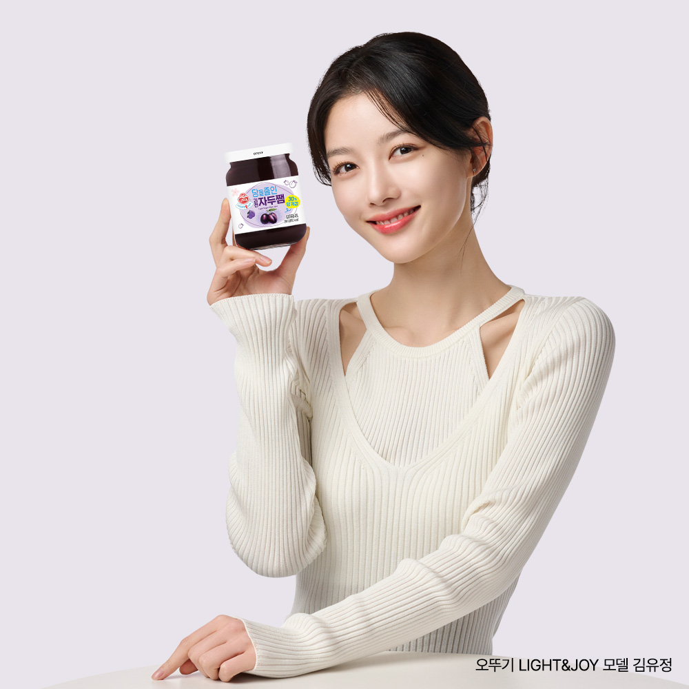 오뚜기 LIGHT&JOY 당을줄인 김천자두쨈 290G - 상품 이미지