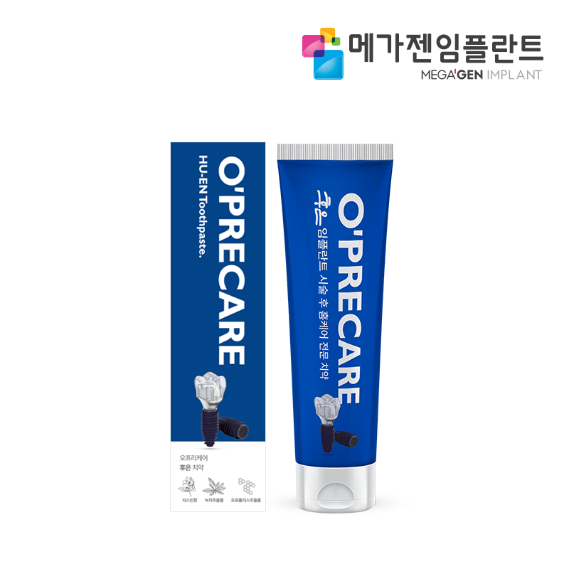 3SET 메가젠 임플란트 치약 잇몸 염증 이시릴때 잇몸 성분 좋은 치약+구강유산균 1박스 - 상세 이미지 2
