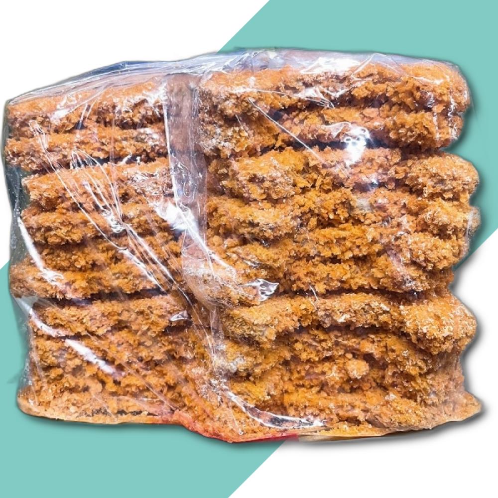 두레 곰돌이치킨까스 100g x10입 1k 순살치킨까스 육가공 즉석식품 안주 치킨까스 : 위너트레이딩