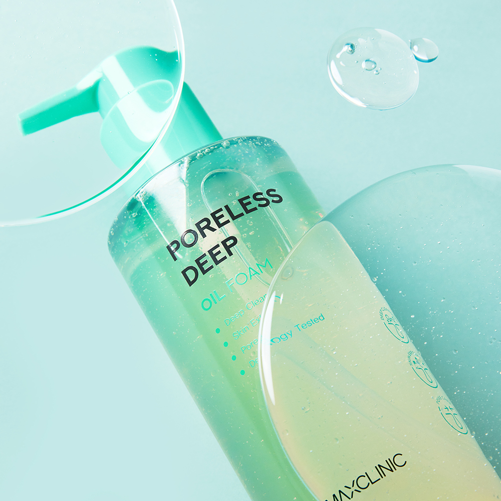 맥스클리닉 포어리스 딥클렌징 오일투폼 200ml, 1개 이미지 3