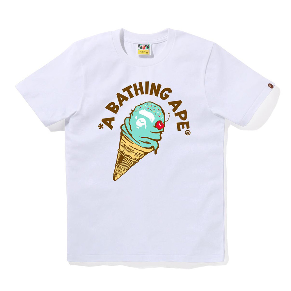 베이프 우먼즈 반팔티 ICE CREAM TEE 1L30-210-043 - 메인 이미지