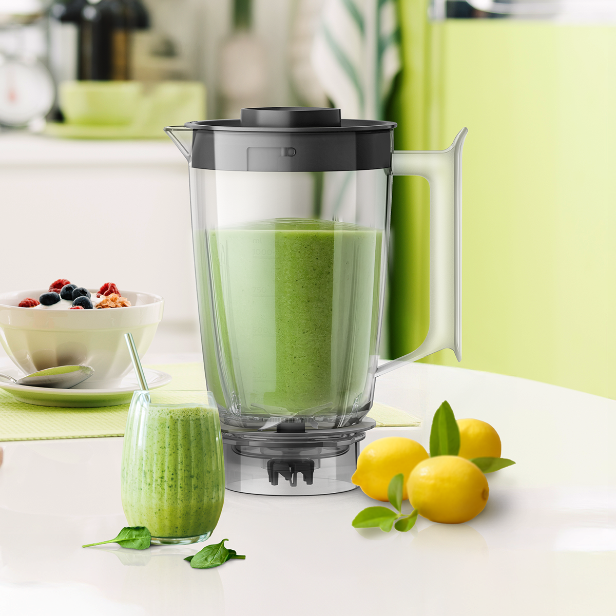 필립스 3000 시리즈 블렌더/믹서기 HR2041/01 블랙