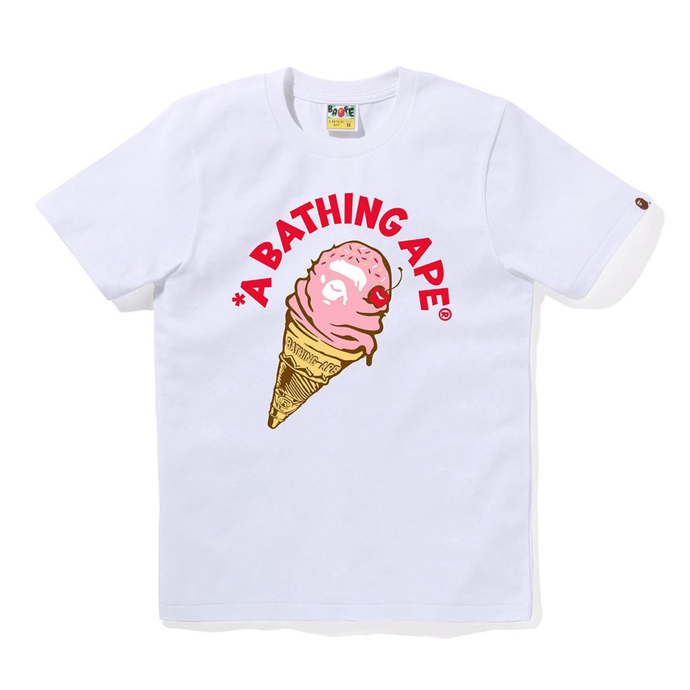 베이프 우먼즈 반팔티 ICE CREAM TEE 1L30-210-043 - 상세 이미지 3