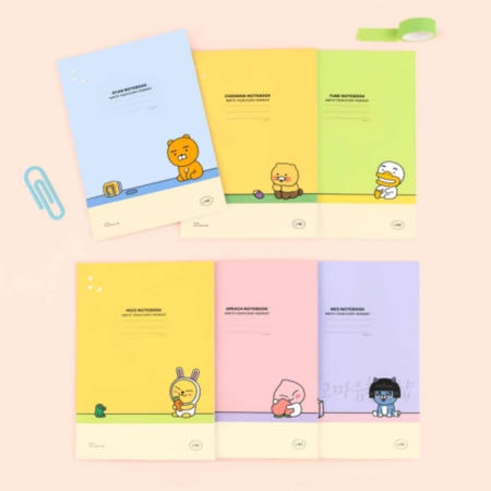 [고마음샵] 카카오 A5 노트 무지 종합노트 초등학생노트 문구노트 유선노트 줄공책