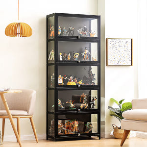 피규어 진열장 장식장 레고 진열대 건담 보관함 전시장 5단 실사용 후기 | 효과 있을까? - 상품 이미지 1