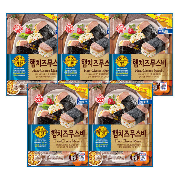 오즈키친 햄치즈무스비 500gx4개 : HYEJA MART