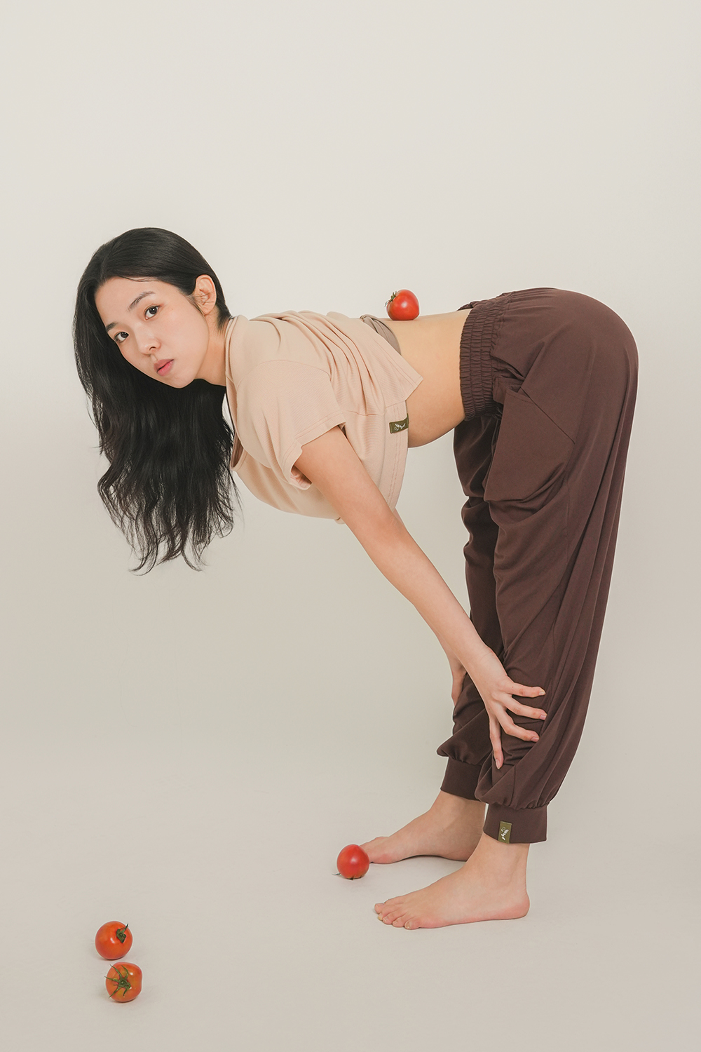 [에스라티] 수키노 요가 바지 다꼬 조거 하렘 팬츠 여자 남자 빅사이즈 요가복 필라테스바지 - 상세 이미지 4
